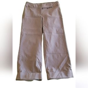 ELLEMENNO Grey Capri Trouser